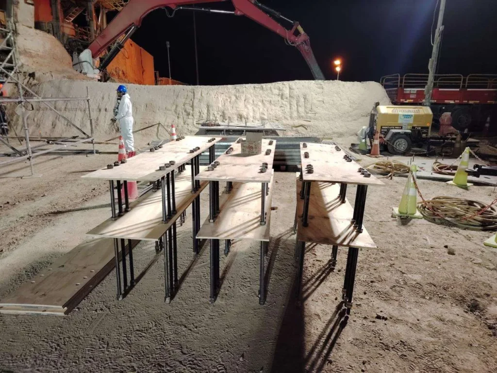 Reemplazo Muro Bahía CAEX - Codelco – División Gabriela Mistral - imagen de obra 1